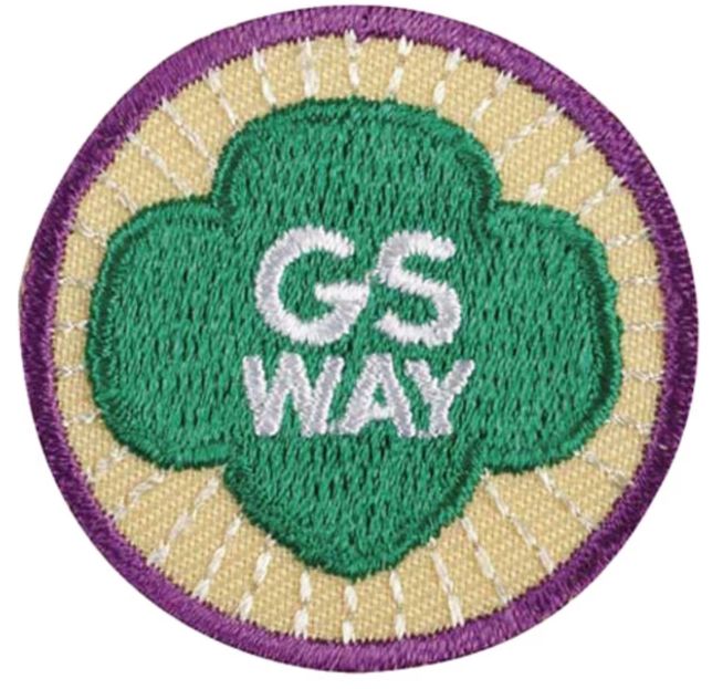 JUNIOR GIRL SCOUT WAY BADGE
