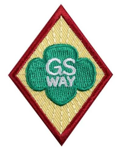 CADETTE GIRL SCOUT WAY BADGE