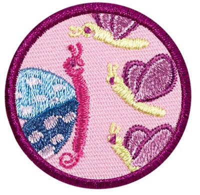 JUNIOR SOCIAL BUTTERFLY BADGE