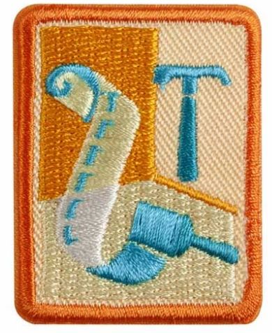 ** SENIOR ROOM MAKEOVER BADGE