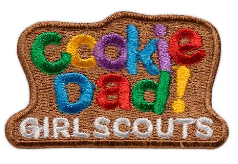 COOKIE DAD SEW-ON PATCH