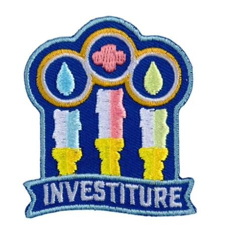 INVESTITURE CANDLES FUN PATCH