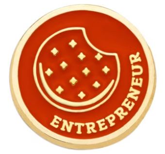 Cookie Entrepreneur Family Pin Cadette Year 1
