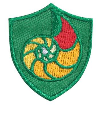 NAUTILUS SHELL TROOP CREST