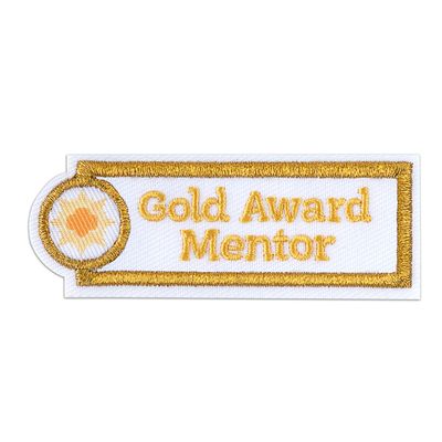 GOLD AWARD MENTOR PATCH