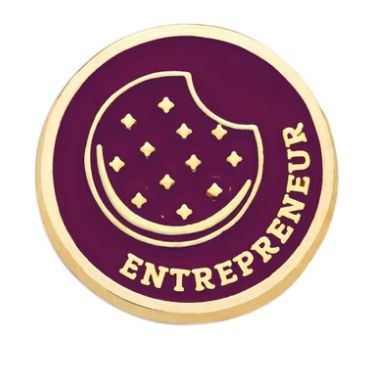 Cookie Entrepreneur Family Pin Junior Year 1