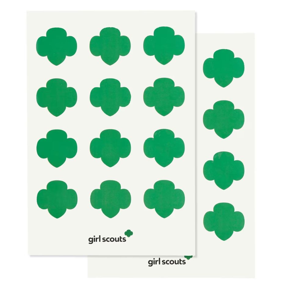 TREFOIL FUN FINDS STICKER/DECAL 2 SHEETS