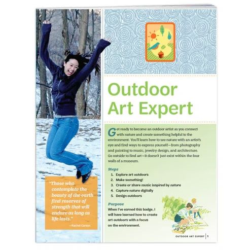 SENIOR OUTDOOR ART EXPERT BADGE REQUIREMENT PAMPHLET