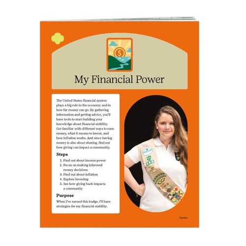 SENIOR MY FINANCIAL POWER BADGE REQUIREMENTS