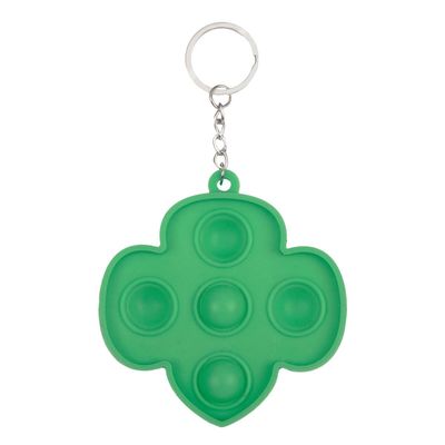 TREFOIL FUN FINDS FIDGET POPPER KEYCHAIN
