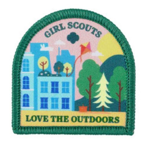 GIRL SCOUTS LOVE THE OUTDOORS CHALLENGE 2024 FUN PATCH