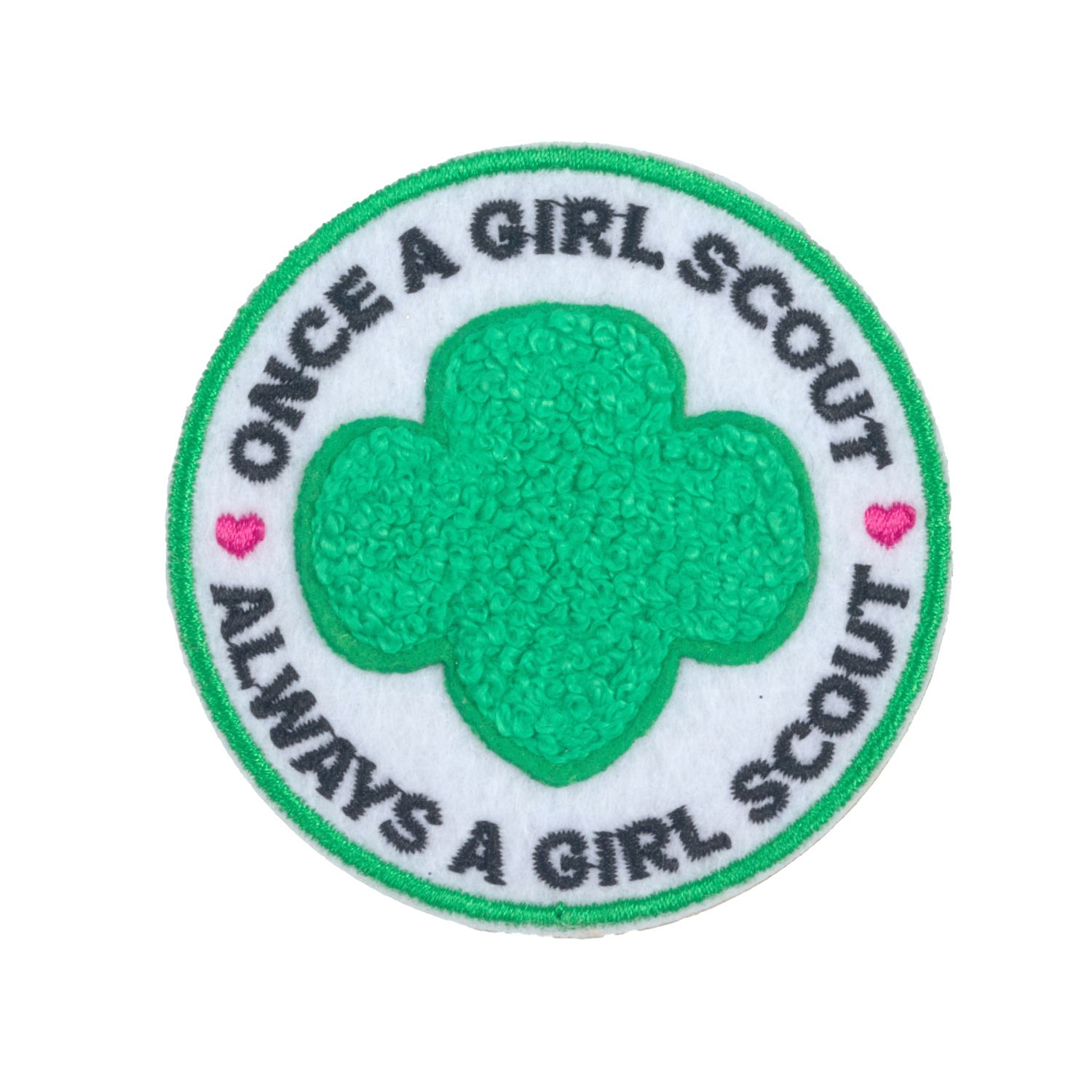 GS X SUPERMIX ONCE A GIRL SCOUT SUPER FUN PATCH