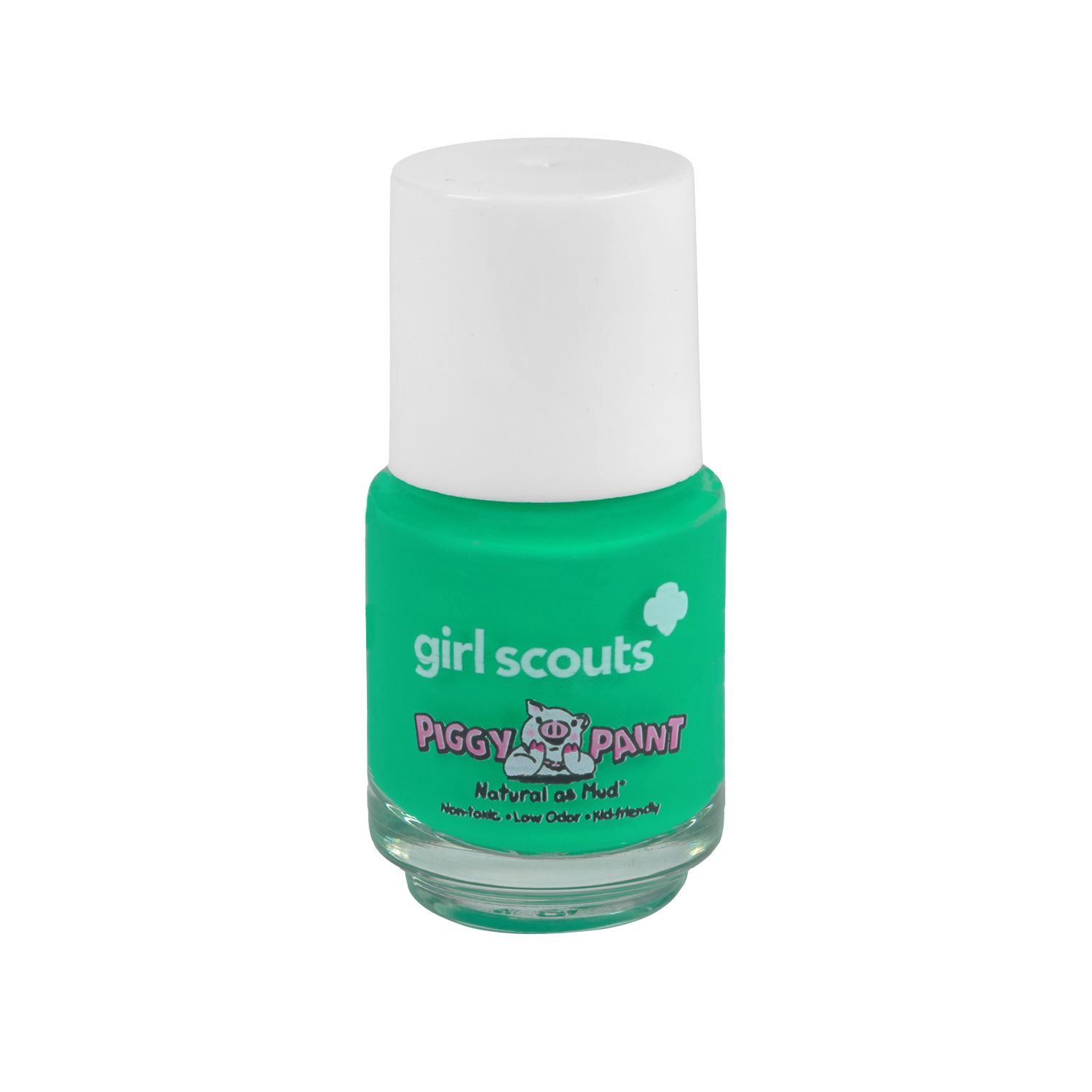 TREFOIL FUN FINDS BY PIGGY PAINT NAIL POLISH- GREEN