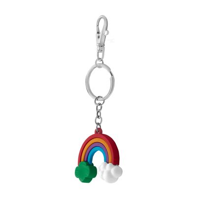 RAINBOW PVC CHARM KEYCHAIN