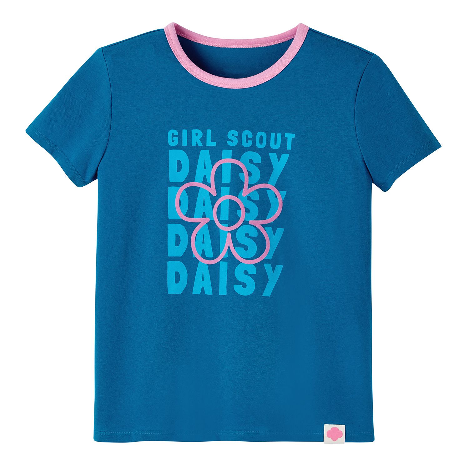 Daisy Outline T-Shirt, Size: Girls LG