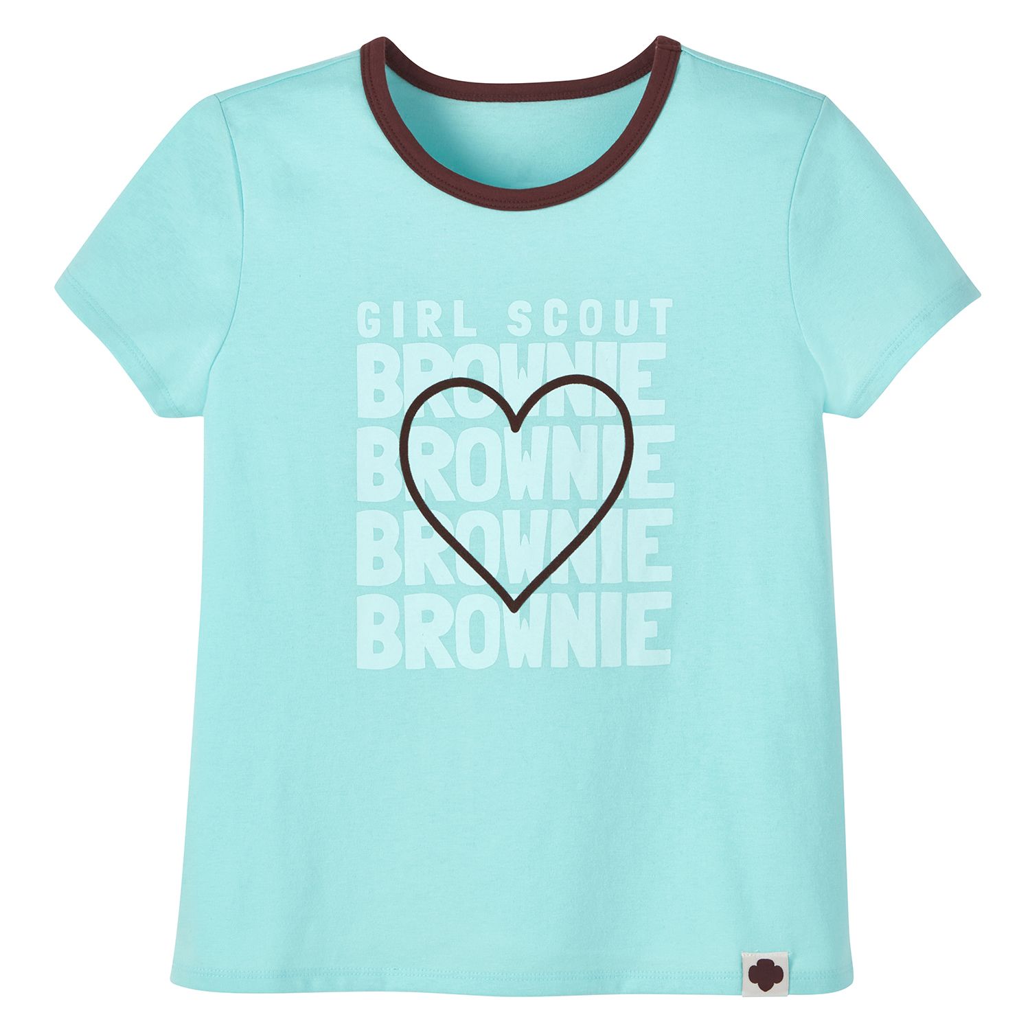 Brownie Outline T-Shirt, Size: XS