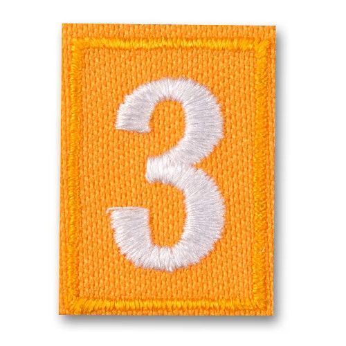 Daisy Troop Numeral, Size: Numeral #0