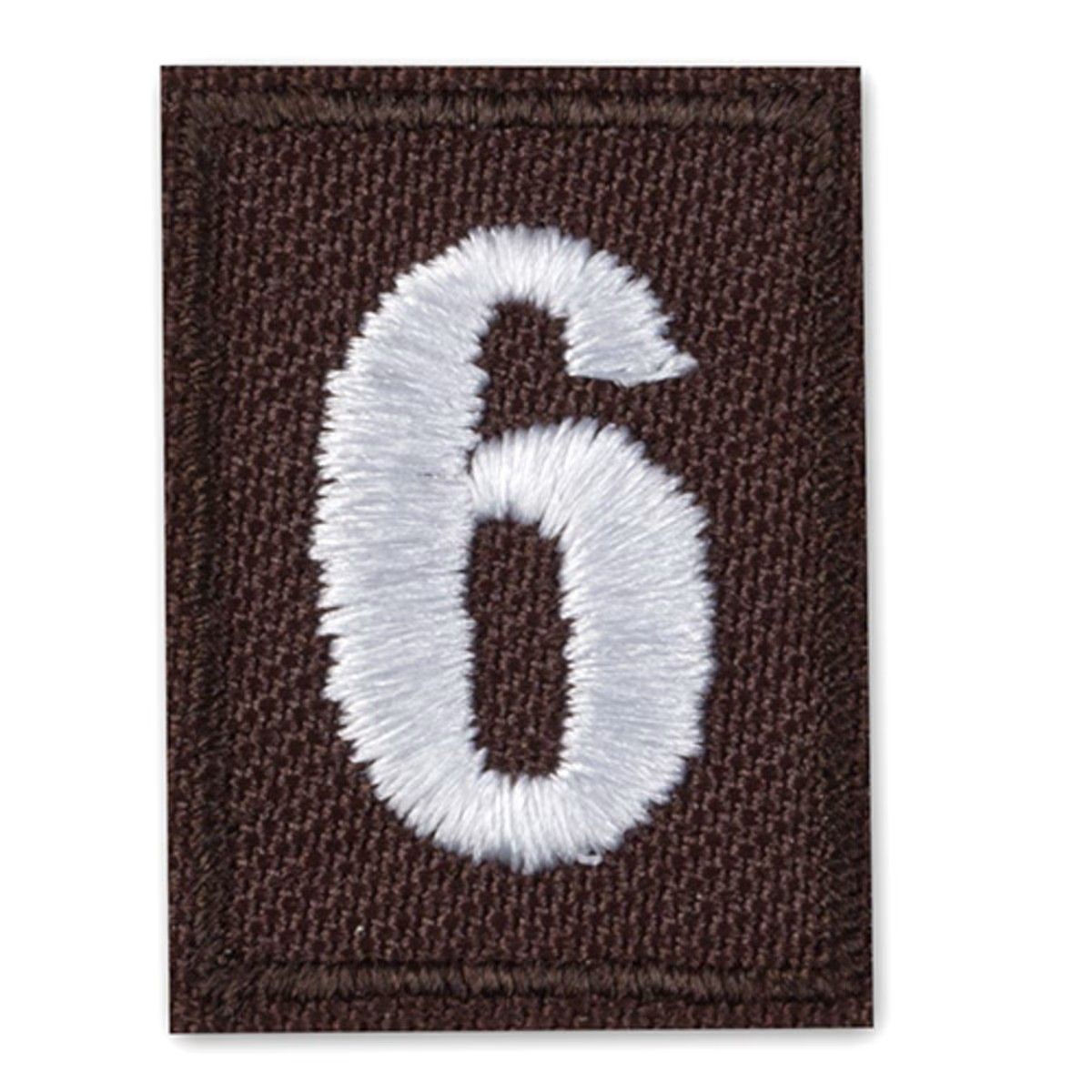 Brownie Troop Numeral, Size: Numeral #0