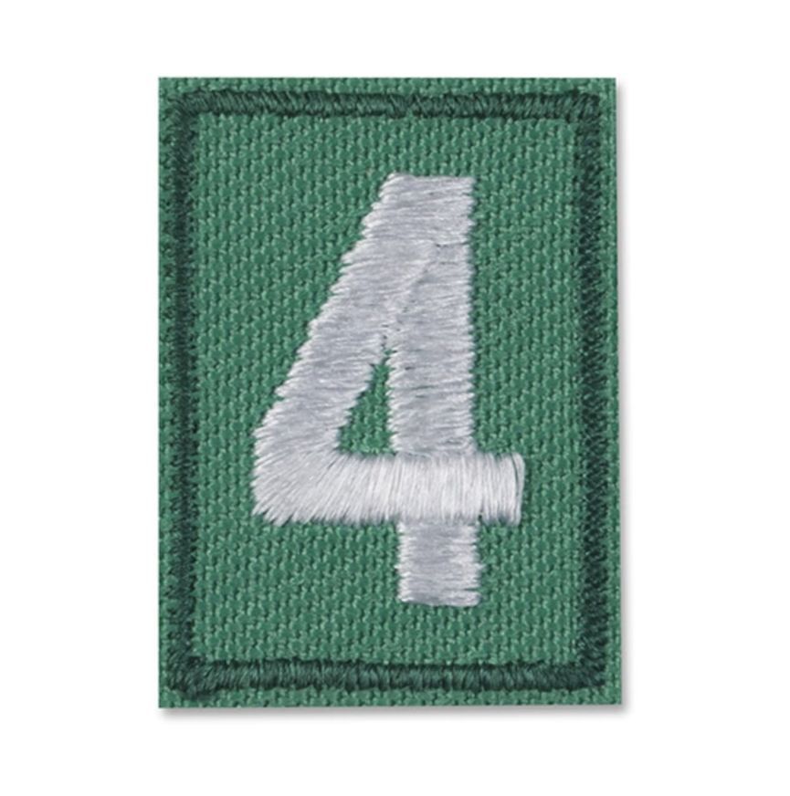C/S/A Troop Numeral, Size: Numeral #1