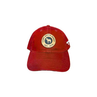 Legacy Cap - CAMP BETTE PEROT LEATHER APPLIQUE 