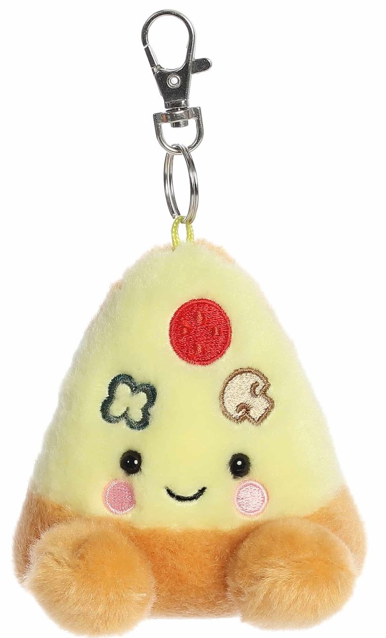 4" PEPPA PIZZA SLICE CLIP-ON