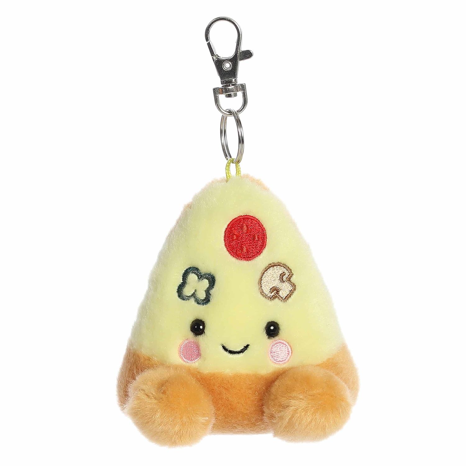 4" PEPPA PIZZA SLICE CLIP-ON
