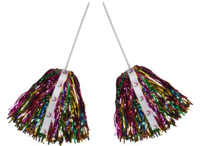 BRIDGING RAINBOW POM POM A SET OF 2