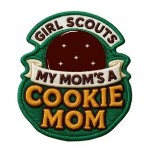 COOKIE MOM THIN MINT FUN PATCH 2025