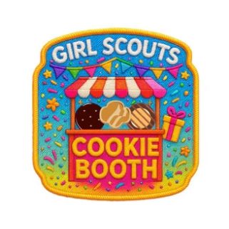 COOKIE BOOTH BRIGHT FUN PATCH 2025