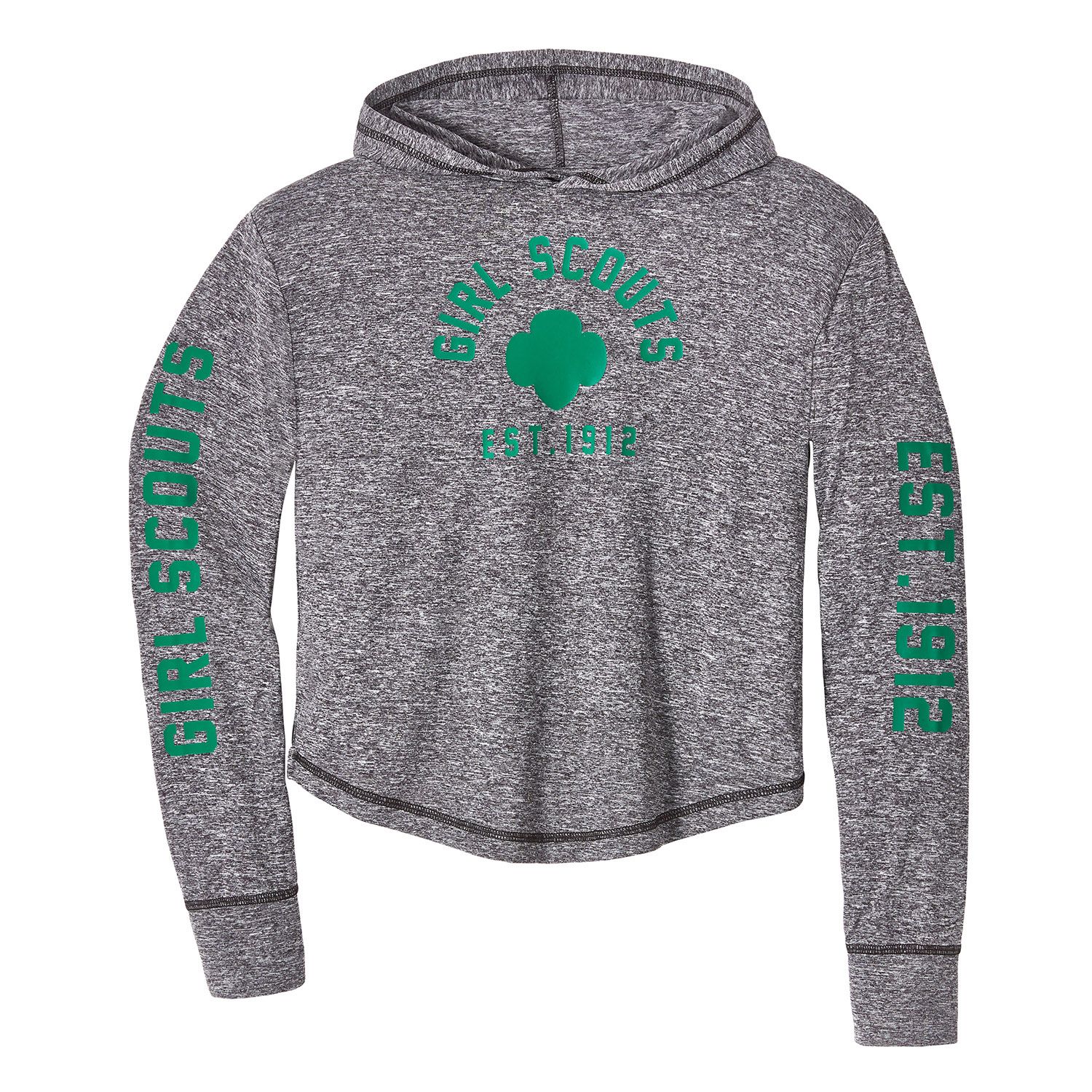 Girl's Hooded Sporty Longsleeve