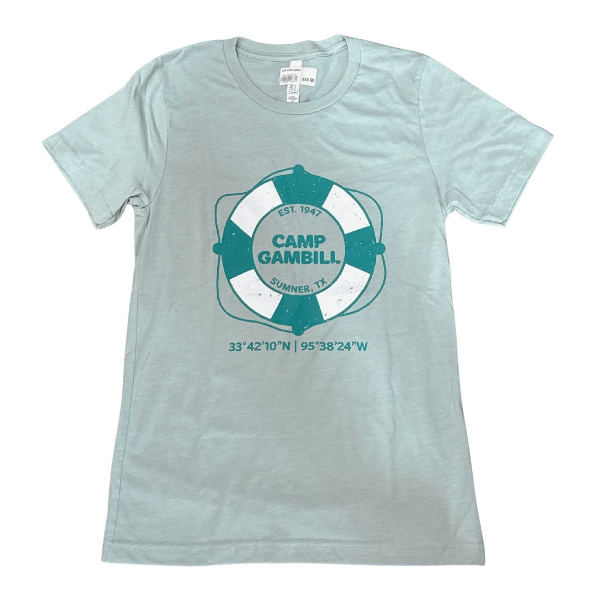 2025 Camp Gambill Coordinates, Size: YS