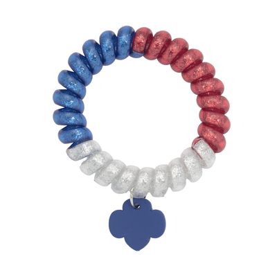 TREFOIL GLITTER COIL- USA