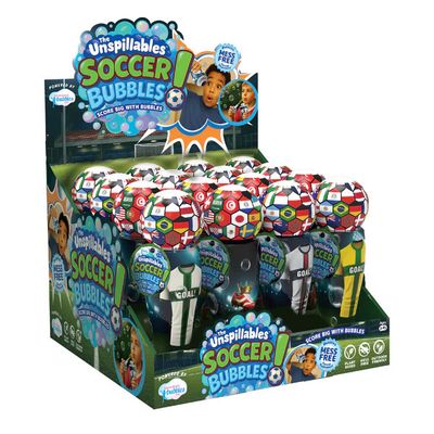 THE UNSPILLABLES SOCCER BUBBLES