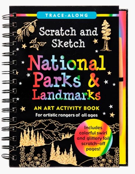 NATIONAL PARKS SCRATCH &amp; SKETCH