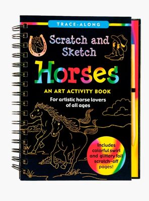 HORSES SCRATCH &amp; SKETCH