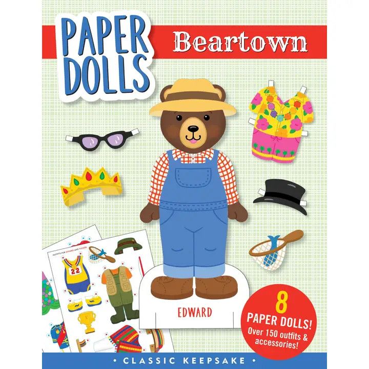 CLASSIC KEEPSAKE PAPER DOLLS- BEARTOWN