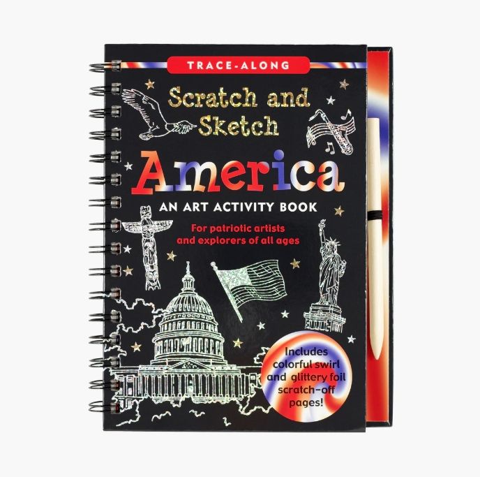 AMERICA SCRATCH &amp; SKETCH