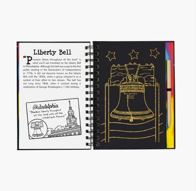 AMERICA SCRATCH &amp; SKETCH