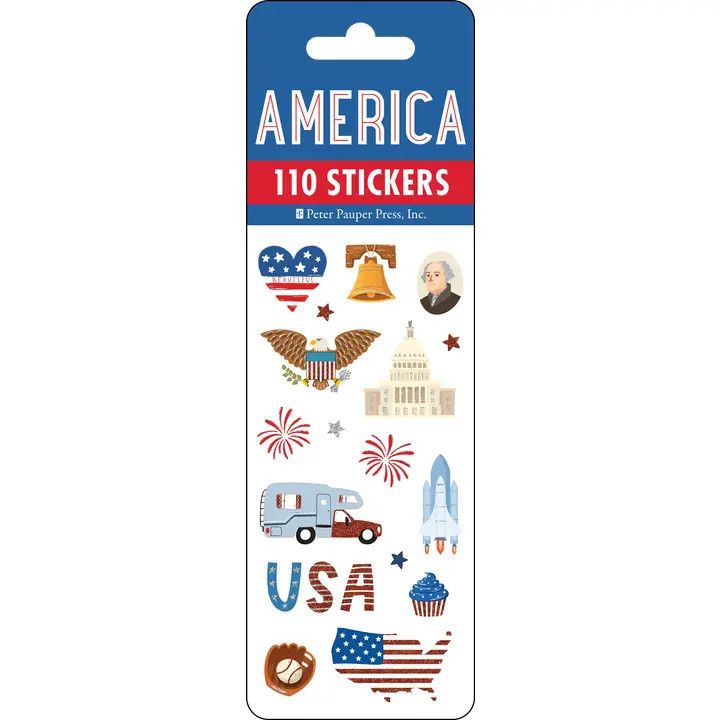 AMERICA STICKER SET