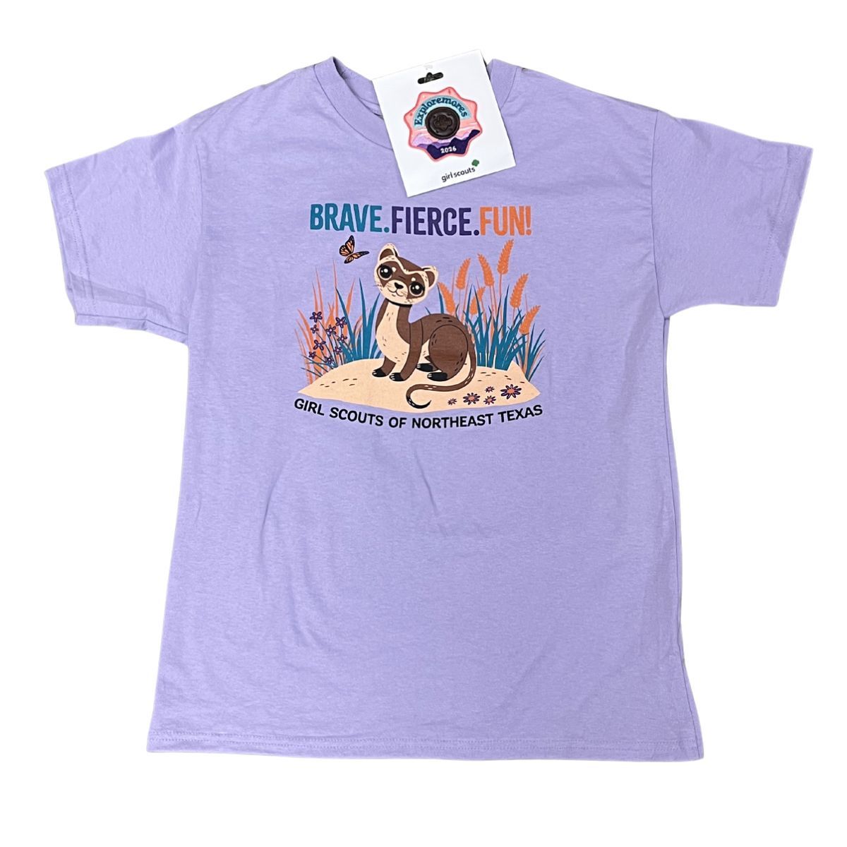 2026 BRAVE, FIERCE, FUN T-SHIRT YOUTH, Size: YXS