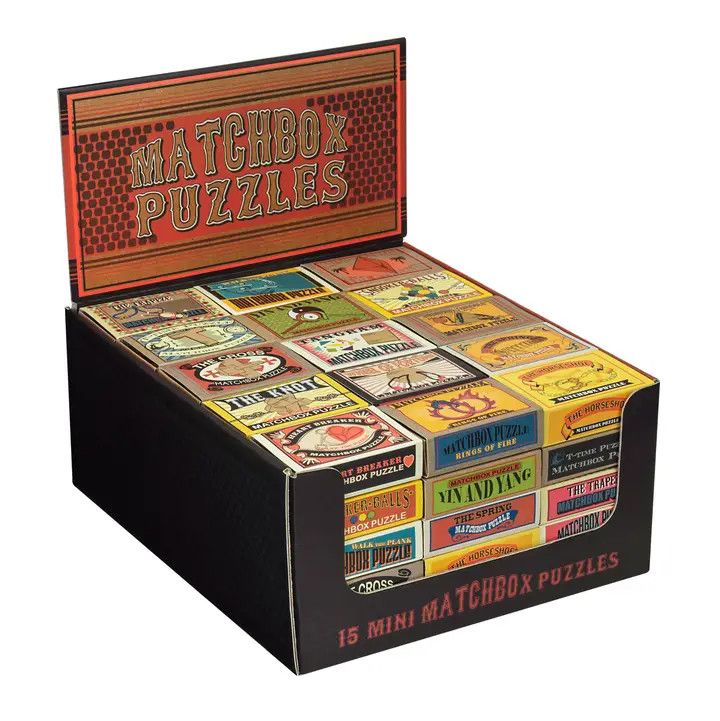 MATCHBOX PUZZLES DISPLAY