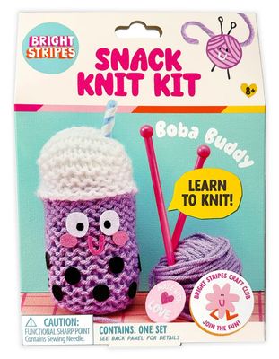 SNACK KNIT KIT- BOBA BUDDY