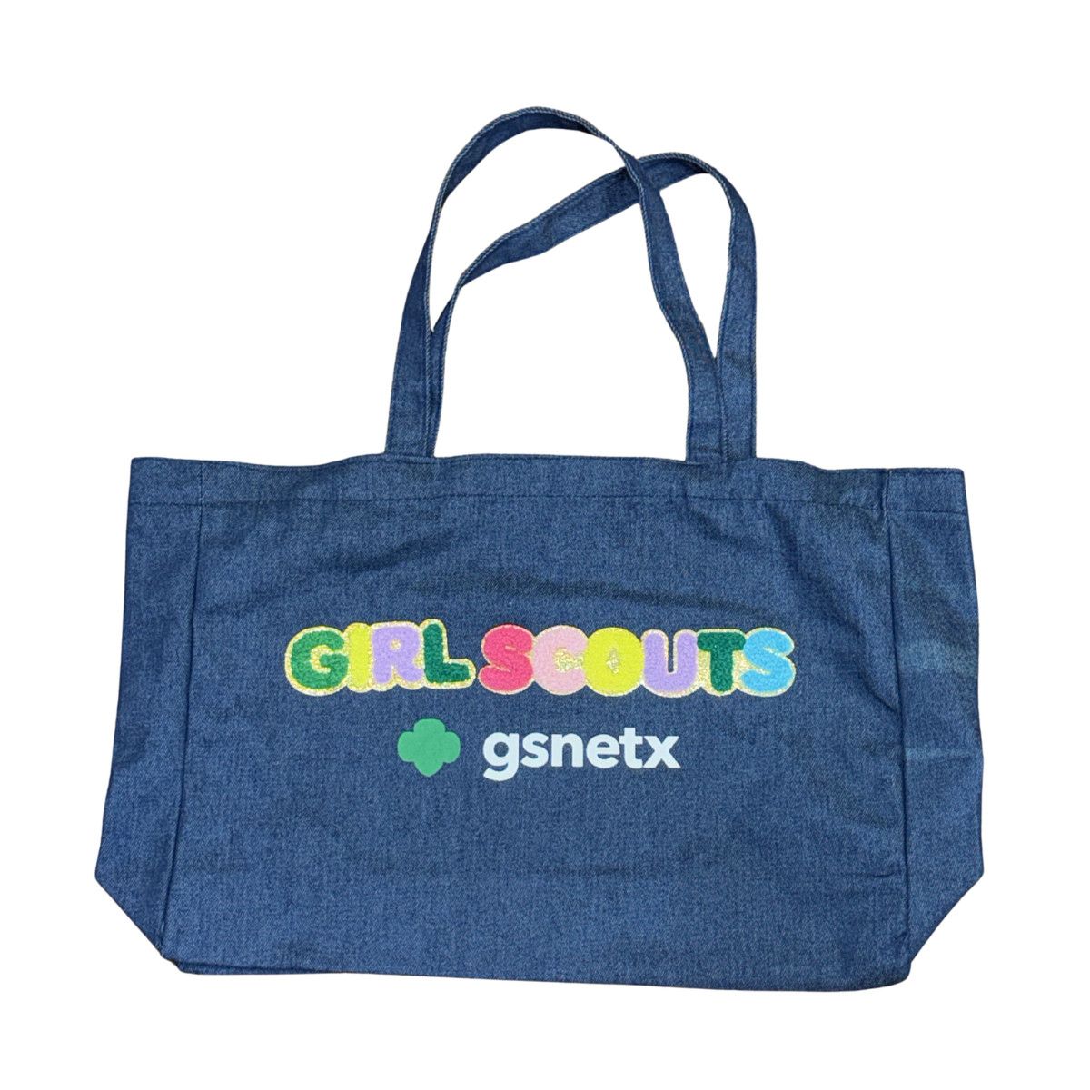 GSNETX DENIM TOTE BAG