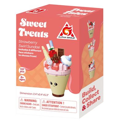 STRAWBERRY SWIRL SUNDAE