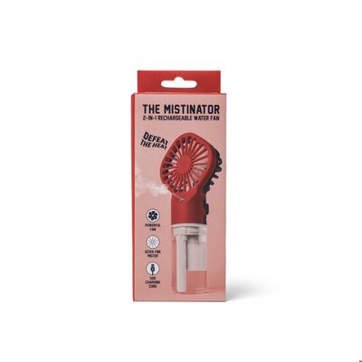 UNITED WE SWAG 2-IN-1 RECHARGEABLE MISTING FAN