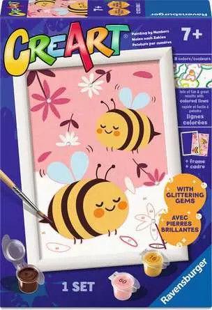 CreArt: Happy Bumblebees 5x7