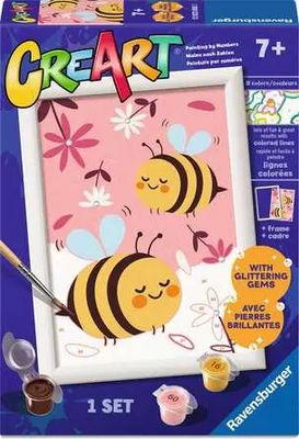 CreArt: Happy Bumblebees 5x7