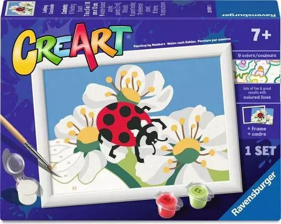 CreArt: Ladybug in Nature 5x7