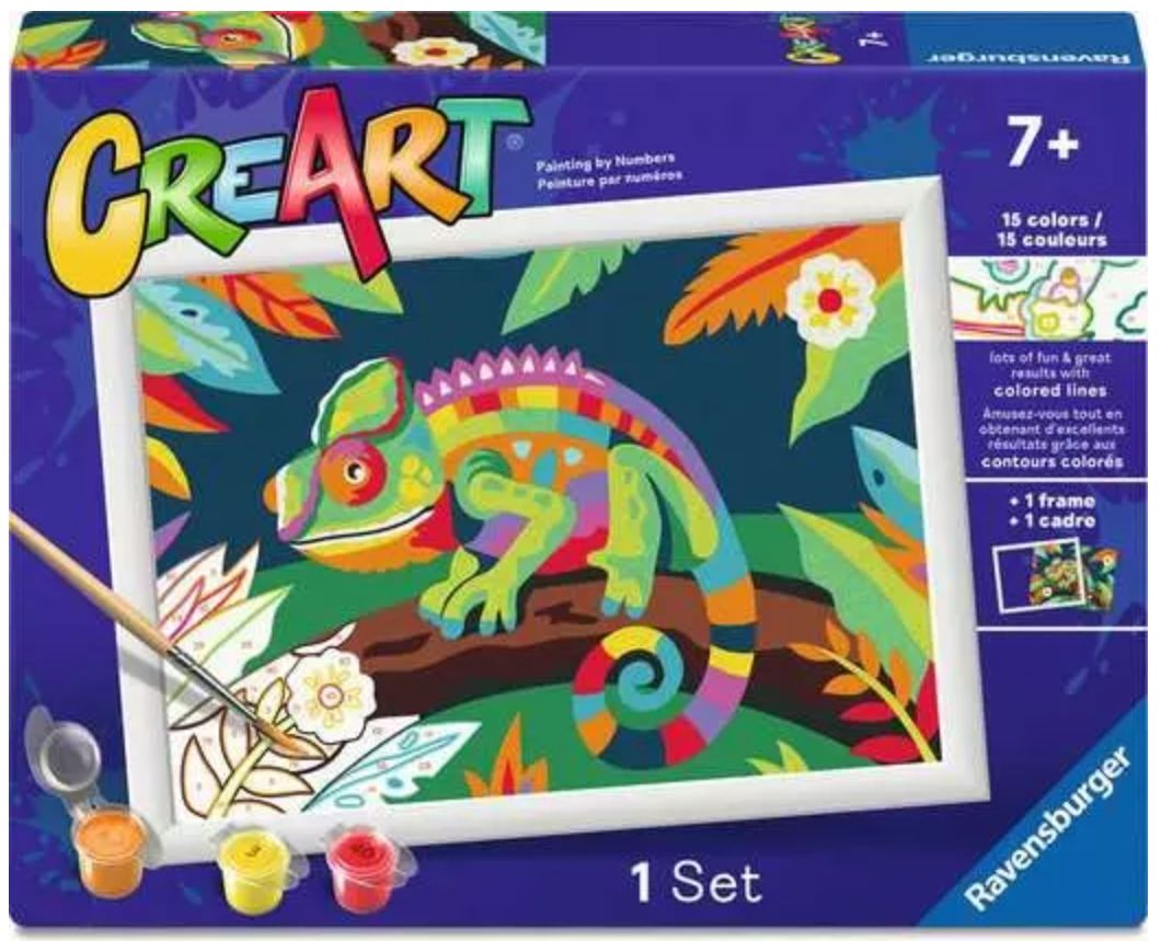 CreArt: Colorful Chameleon 7x10