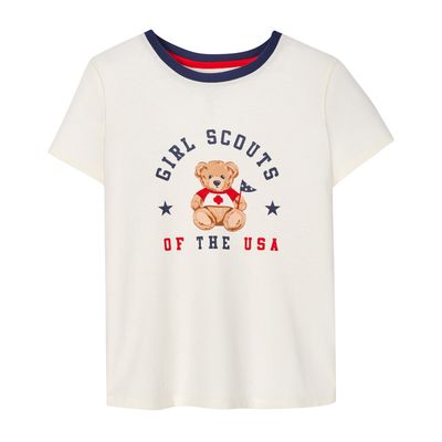 Women's Patriotic Bear T-shirt